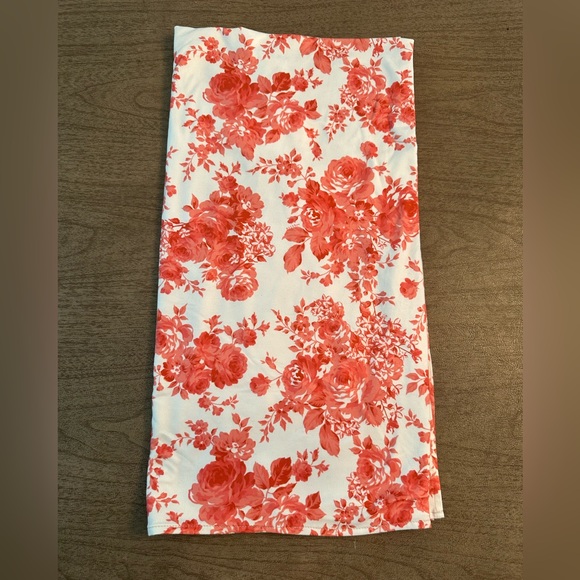 Mason Grey floral swaddle - Picture 1 of 2